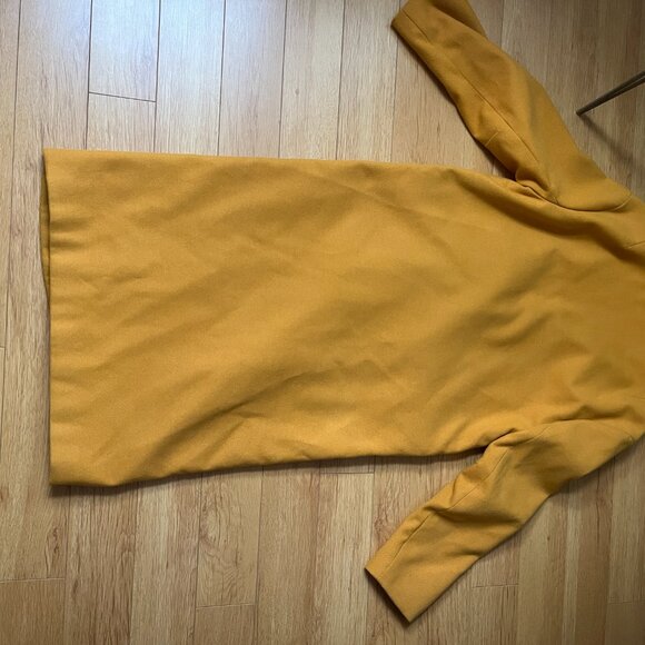 Topshop Yellow Fall Coat - Picture 4 of 4